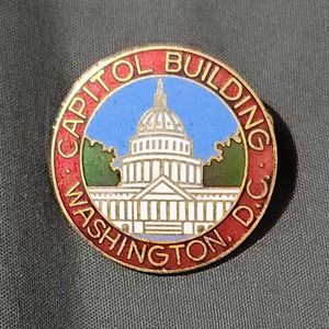 Vtg Capital Building Washington D.C. Lapel Pin